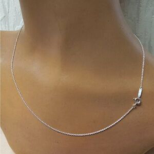 Tiffany & Co 16” 925 silver chain necklace